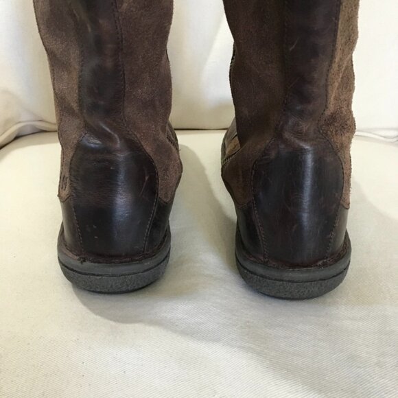 Born Weyfer In Tabacco Leather Boots - Picture 8 of 13